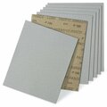 Cgw Abrasives CSA Stearated Sanding Sheet, 11 in L x 9 in W, 400 Grit, Very Fine Grade, Aluminum Oxide Abrasive, P 44836